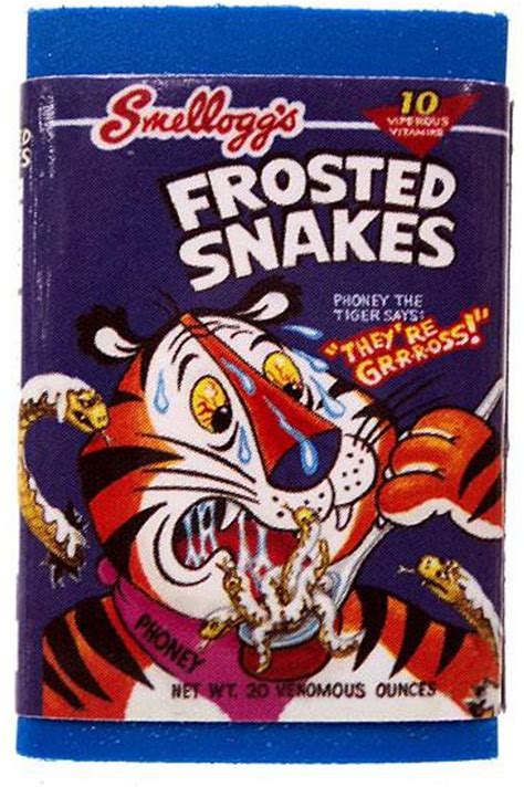 Wacky Packages Topps Wacky Packages Series 1 Frosted Snakes Single ...