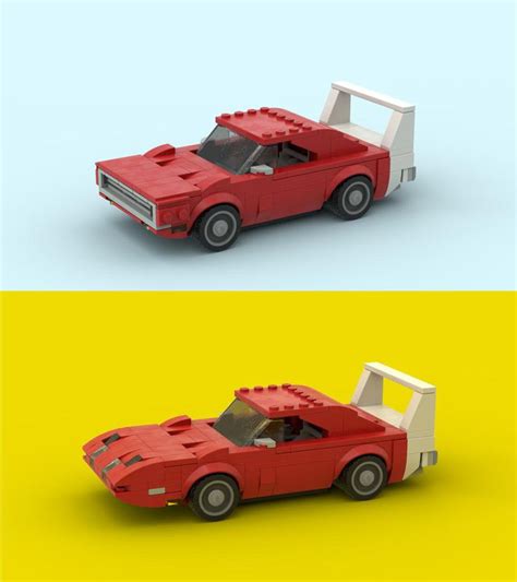 Lego Moc 1969 Dodge Charger Daytona Front End Option By Corr4