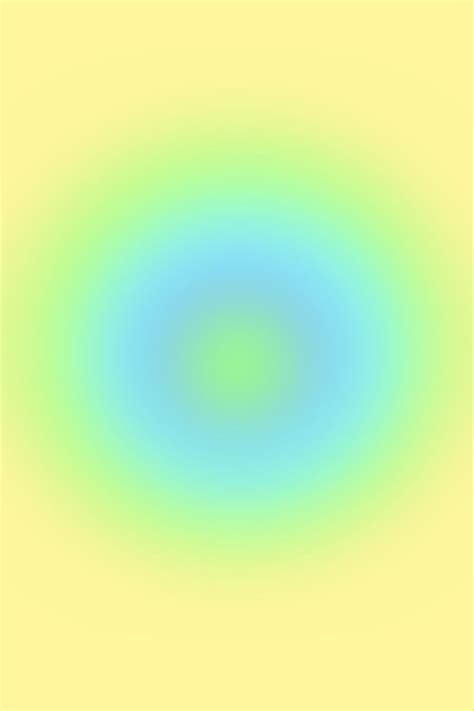 Yellow Aura iPhone Wallpaper