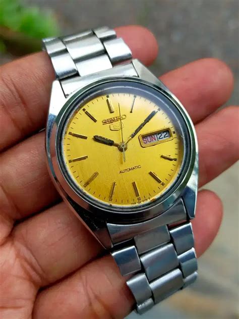 Jam Tangan Seiko 5 Automatic Japan Vintage Cal 7009 Full Original Jam