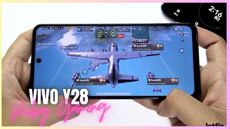 Vivo Y28 PUBG Mobile Gaming Test Helio G85 90Hz Display YouTube