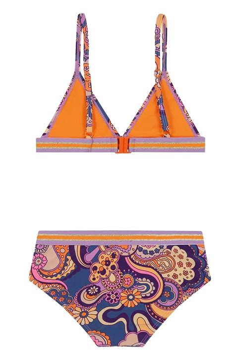 Shiwi Girls Luna Bikini Set Woodstock Wave Diversen Voorwinden