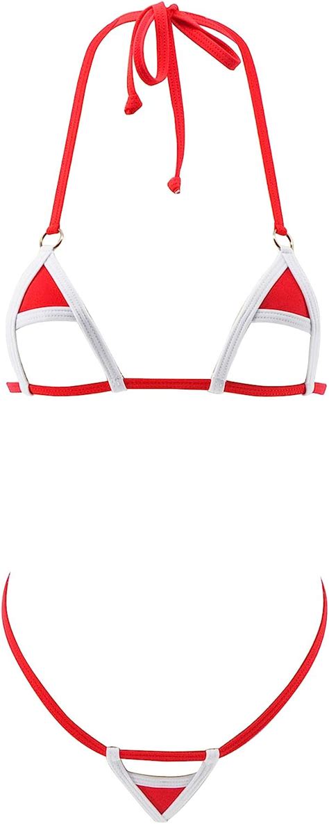 Sherrylo Micro Bikini Extreme Sexy Skimpy Swimsuit Slutty Lingerie For Women Mini G String