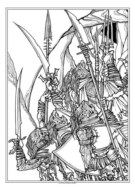 Раскраски "Властелин колец" Хоббит 🧙‍♂️🧑‍🎨 ...