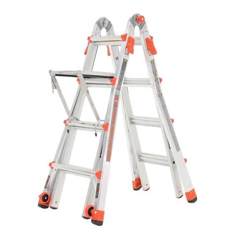 Little Giant Ladder Systems Velocity 17 Foot Aluminum Adjustable ...