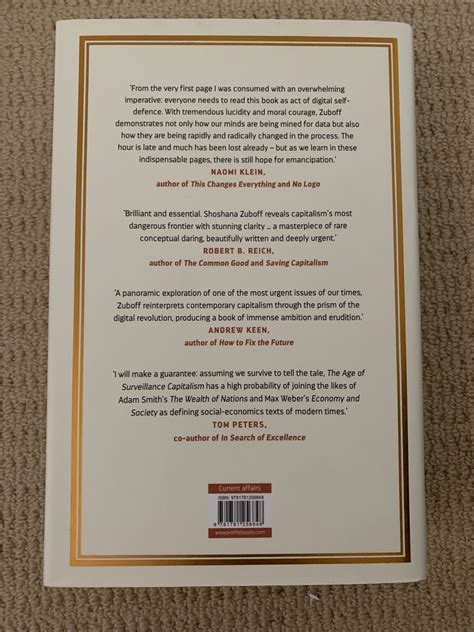 The Age of Surveillance Capitalism - Zuboff Shoshana (Hardcover) | eBay