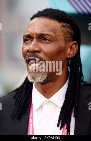 Cameroon manager Rigobert Song during the FIFA World Cup Group G match ...