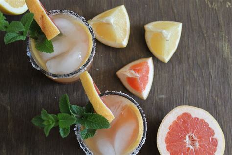 grapefruit gin rickey  nutrients sake