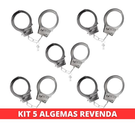 Kit Algemas De Metal Chaves Sex Shop Shopee Brasil