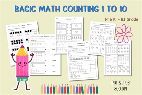 basic math counting    graphic  happydesign creative fabrica