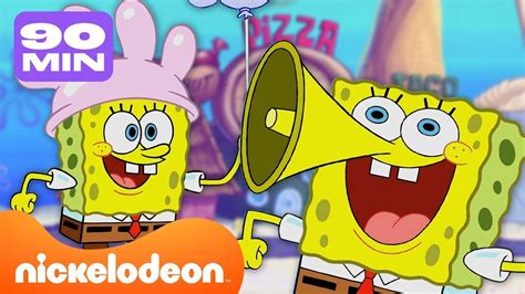 SpongeBob Każde miejsce w Bikini Dolnym 90 minutowa składanka Nickelodeon Polska YouTube