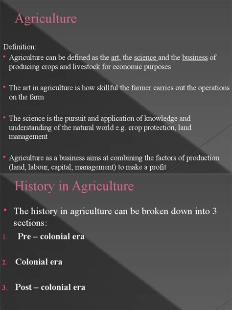 1 History of Agriculture | PDF | Agriculture | Livestock