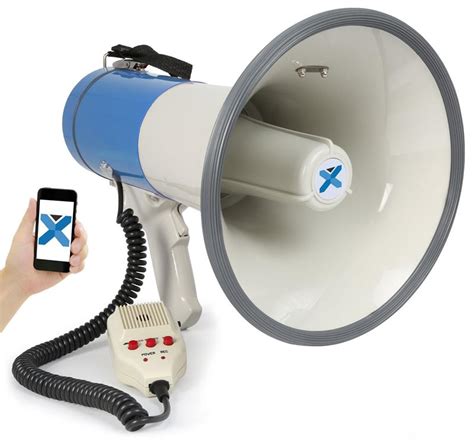 Megaphone Rechargeable Bluetooth USB SD 55 Watts