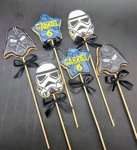 Conqualit Cestas E Presentes Biscoito Decorado Star Wars Conqualit