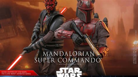 Hot Toys Reveals Star Wars Ahsoka Mandalorian Super Commando