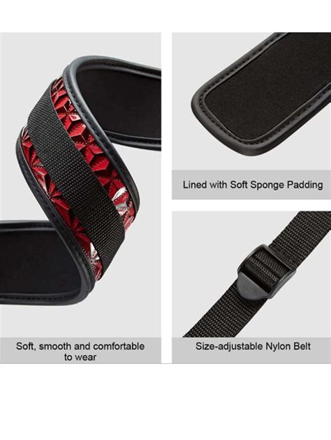 1pc Sex Bondage Handcuffs Position Control Easy Access Portable Open Leg Thigh Hand Leg Neck