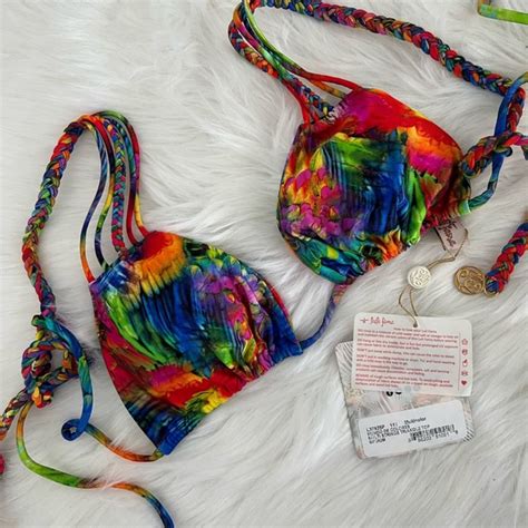 Luli Fama Swim Luli Fama Mundo De Colores Bikini Top Poshmark