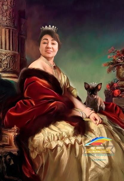 Портрет "в образе " Нужна только ваша фотография Образ можно выбрать ...