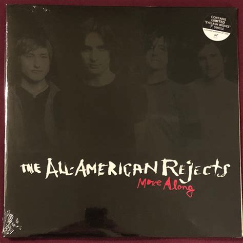 american rejects move   black white split vinyl