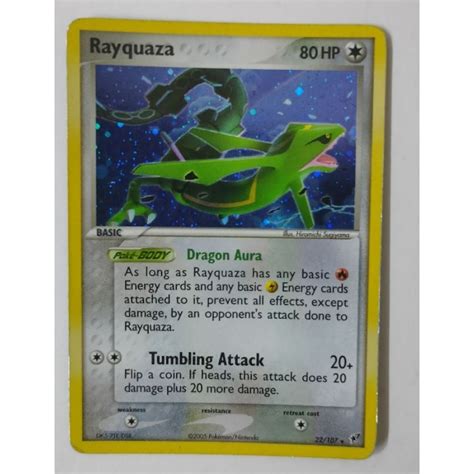 Rayquaza Holo Rare Theme Deck Exclusive Pokemon Theme Deck