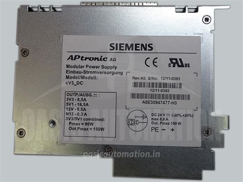 Repair Purchase Siemens Aptronics Power Supply Automaiton Product