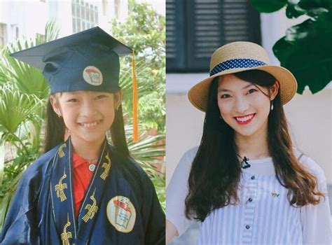 Hot girl nói 7 thứ tiếng Khánh Vy khoe ảnh từ thuở ô mai