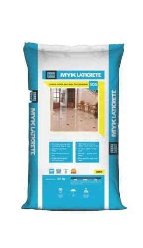 Myk Laticrete Latafix 305 Thin Set Tile Adhesive 20 Kg Sack Bag At Rs