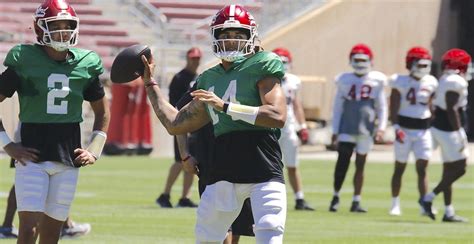 Stanford Spring Showcase Ashton Daniels Sedrick Irvin Score Pair Of Tds