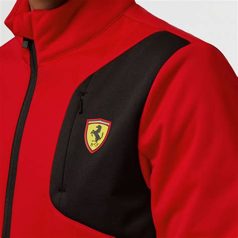 Kurtka Scuderia Ferrari F1 Softshell Czerwony KATEGORIE ODZIEŻ