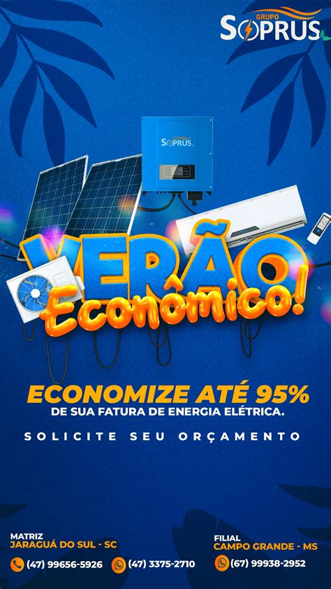 CAMPANHA VERÃO 2021 SOPRUS ENERGIA SOLAR Behance