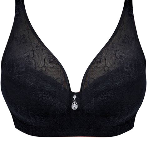 Xfysss New Slim And Oversized Lingerie Large Cup Bra Sexy Lace Bra Comfortable And Breathable