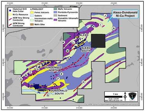 Class 1 Nickels Vtem™ Airborne Geophysical Survey Over The