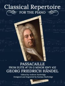 Passacaille From Suite No In G Minor Hwv By Georg Friedrich