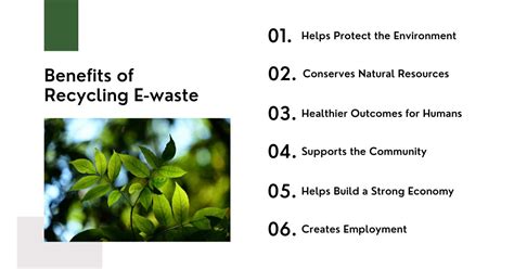 Benefits Of Recycling E Waste For A Greener Tomorrow