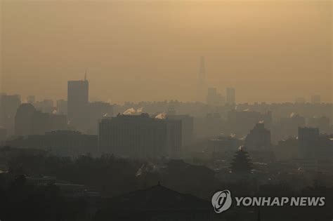 서울에 초미세먼지주의보 발령 나무뉴스