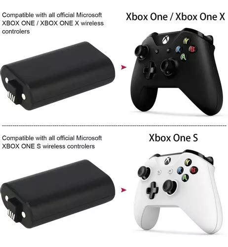 Kit Carga Y Juega Control Xbox One Pila Bater A Mercadolibre