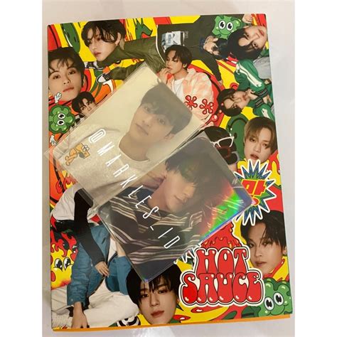 Jual NCT DREAM ALBUM HOT SAUCE BORING ALBUM SET JENO PC MARK CAFE Shopee Indonesia