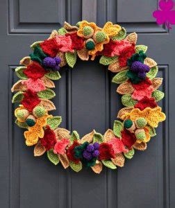 Free Crochet Wreath Patterns Crochet