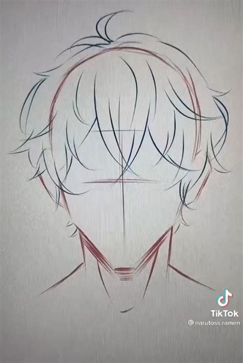 draw  anime boy face step  step artofit