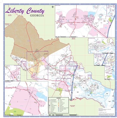 Liberty County Map 2016 Liberty County Georgia Hospitality Commerce