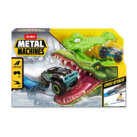 Игровой набор гоночный трек ZURU METAL MACHINES "Крокодил", 6718 ...
