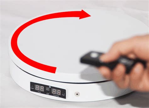 Go 3d 18″ Large Motorized Programmable Photography 3d Scanning Turntable