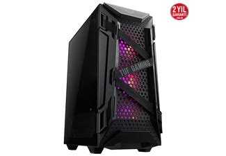 ASUS TUF GT301 Adreslenebilir RGB Fanlı Temperli Cam USB 3 1 ATX Gaming