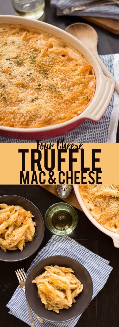 Four Cheese Truffle Mac And Cheese Fox And Briar