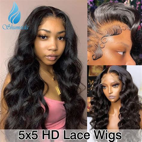 Shumeida Hd X Closure Lace Front Wigs With Baby Hair Brazilian Remy