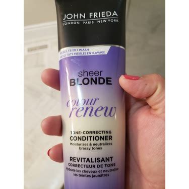 John Frieda Sheer Blonde Colour Renew Tone Correcting Conditioner Reviews In Hair Care