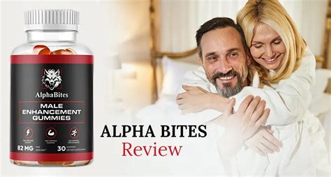 Alpha Bites Gummies Review Natural Support For Male Sexual Health