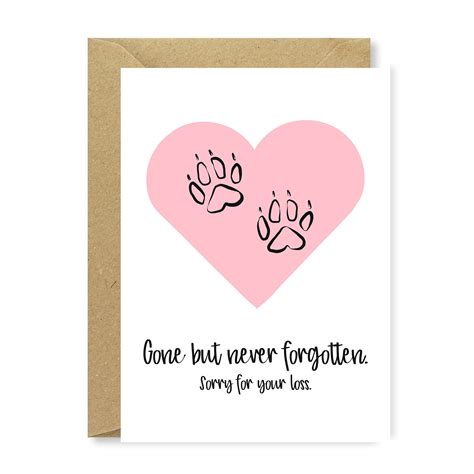 Printable Pet Sympathy Cards - Printable Calendars AT A GLANCE