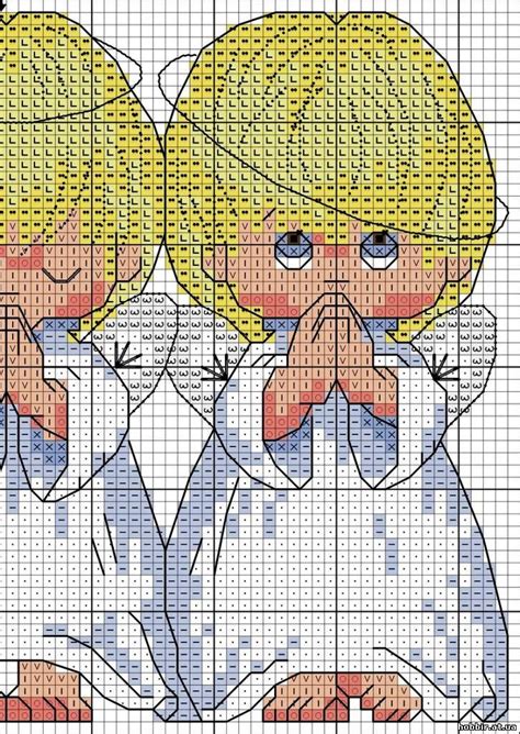 ТРИ АНГЕЛОЧКА - АНГЕЛЫ - СХЕМЫ ВЫШИВКИ КРЕСТИКОМ - Каталог файлов - ХОББИ