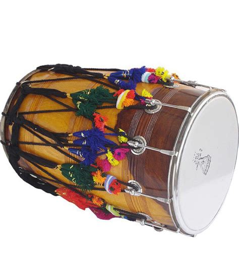 Indian Festivity Musical Punjab Bhangra Dhol Mango Wood Etsy